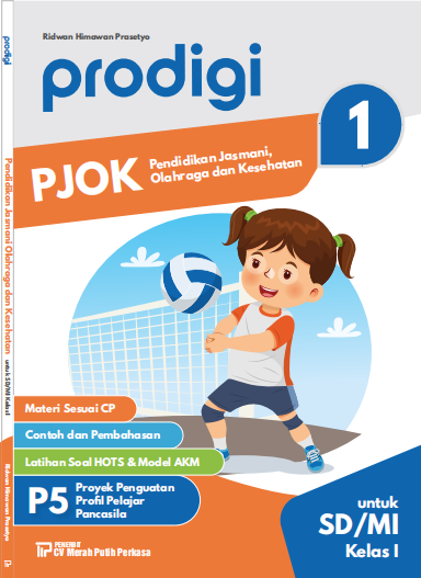 Prodigi: PJOK (Pendidikan Jasmani, Olahraga dan Kesehatan) untuk SD/MI Kelas I