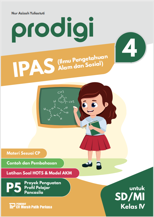 Prodigi: IPAS (Ilmu Pengetahuan Alam dan Sosial) untuk SD/MI Kelas IV