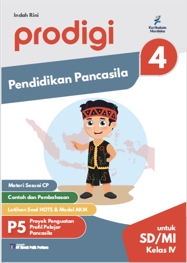 Prodigi: Pendidikan Pancasila untuk SD/MI Kelas IV