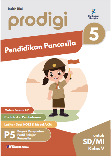 Prodigi: Pendidikan Pancasila untuk SD/MI Kelas V