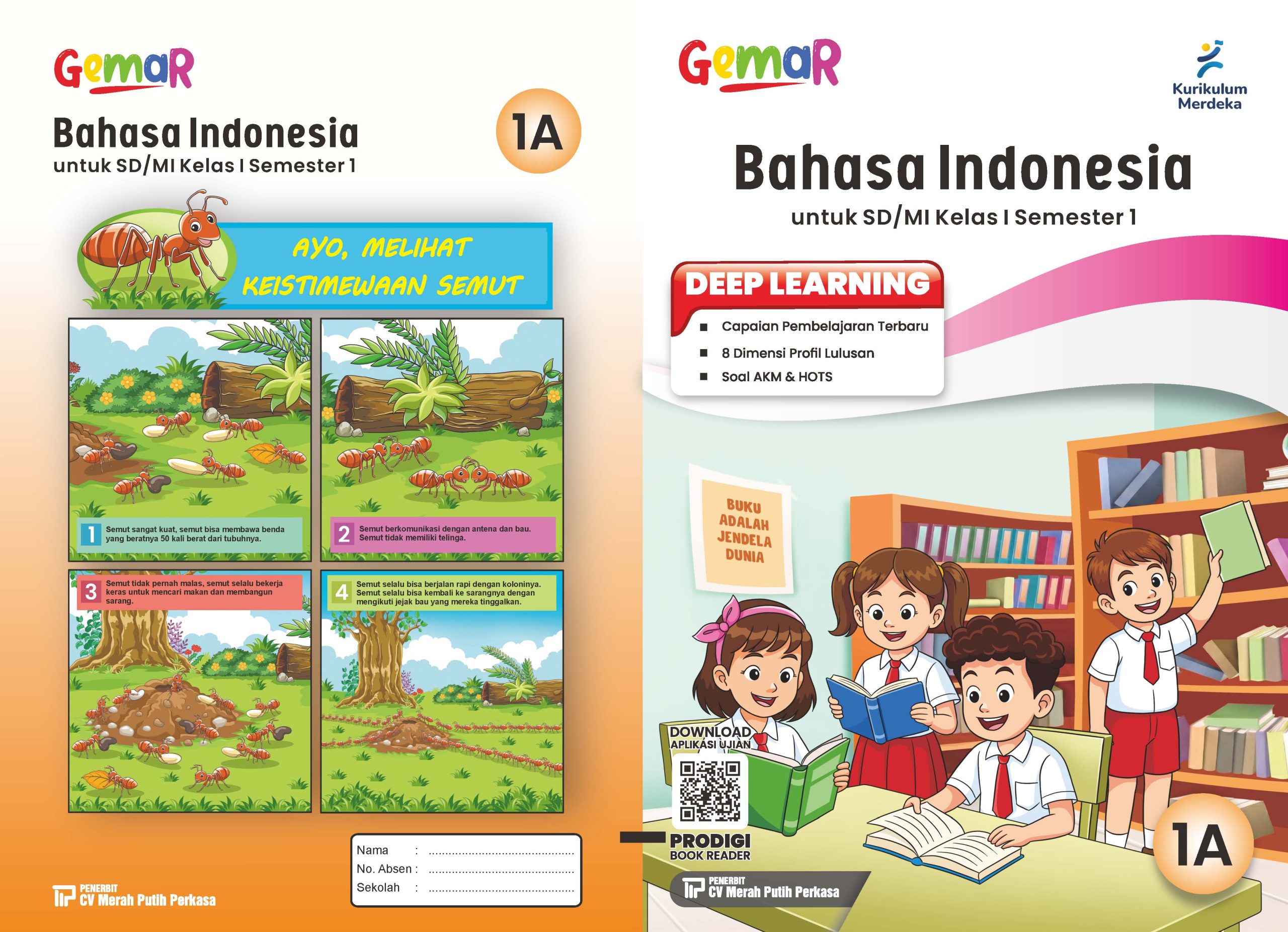 Bahasa Indonesia untuk SD/MI Kelas I Semester 1