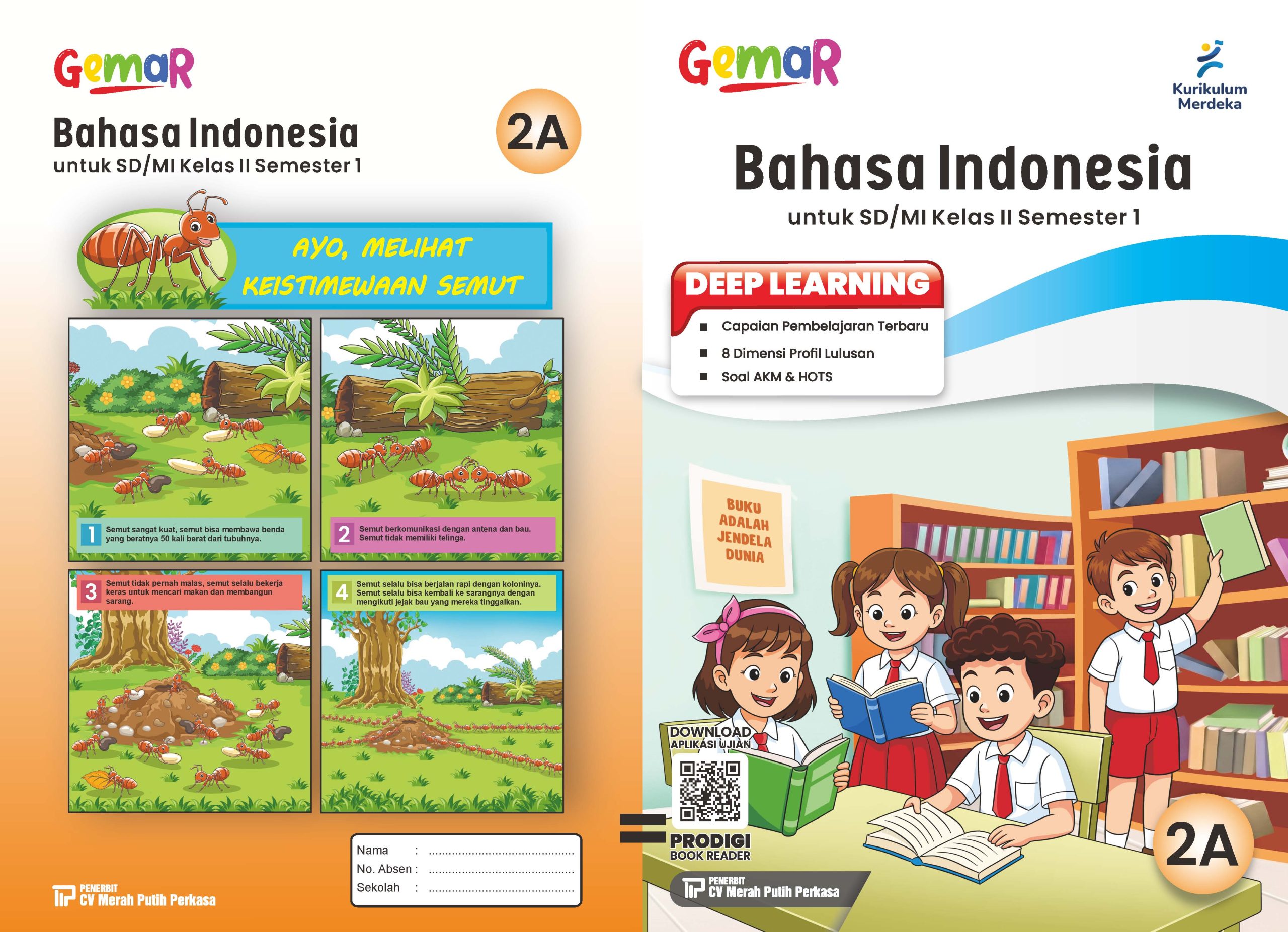 Bahasa Indonesia untuk SD/MI Kelas II Semester 1