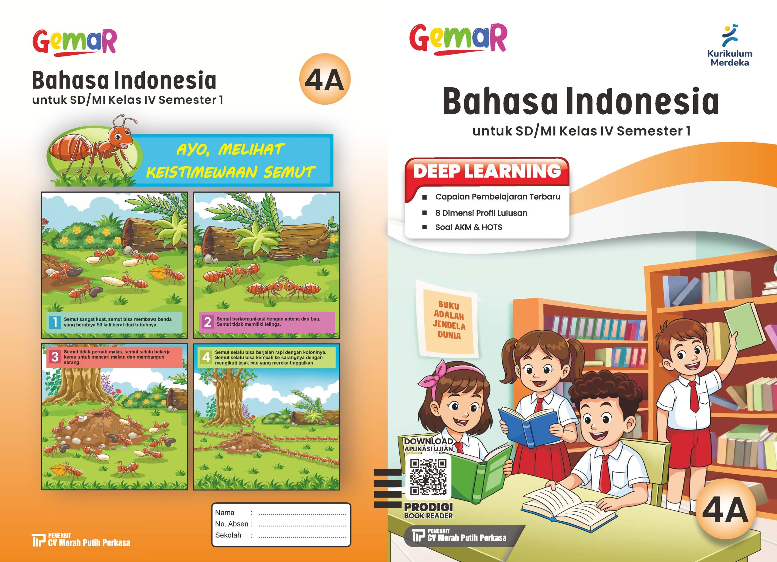 Bahasa Indonesia untuk SD/MI Kelas IV Semester 1