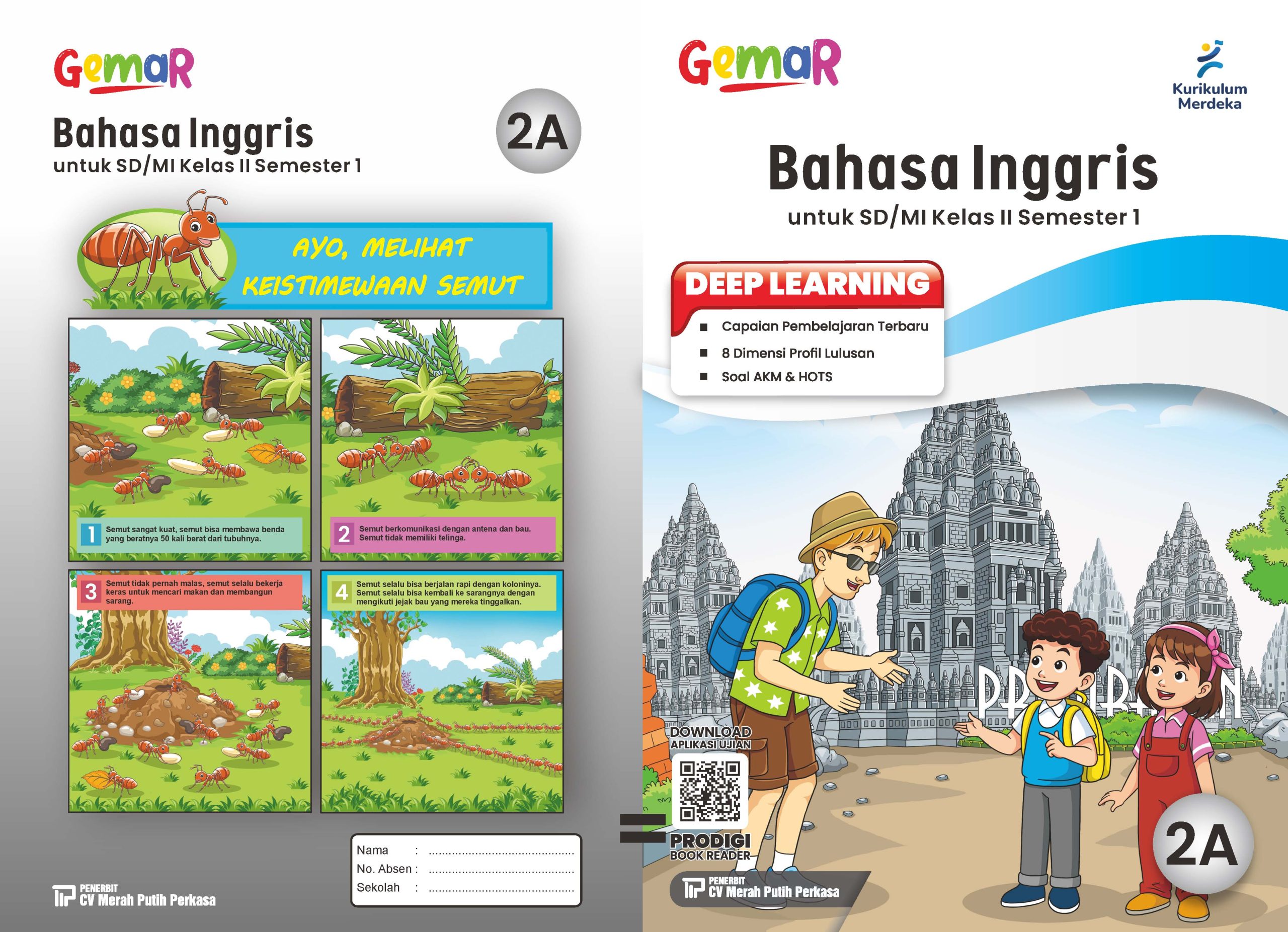 Bahasa Inggris untuk SD/MI Kelas II Semester 1