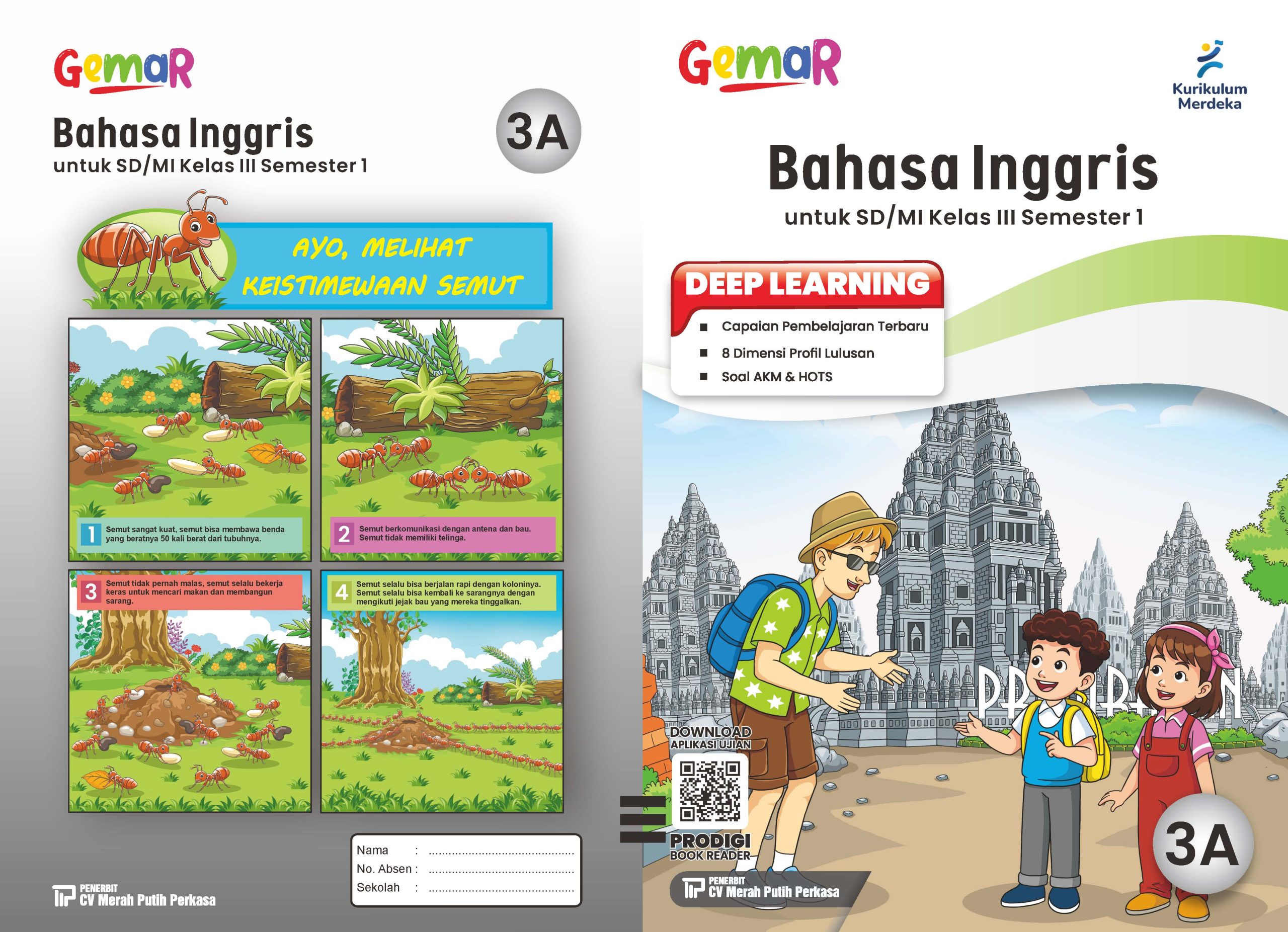 Bahasa Inggris untuk SD/MI Kelas III Semester 1