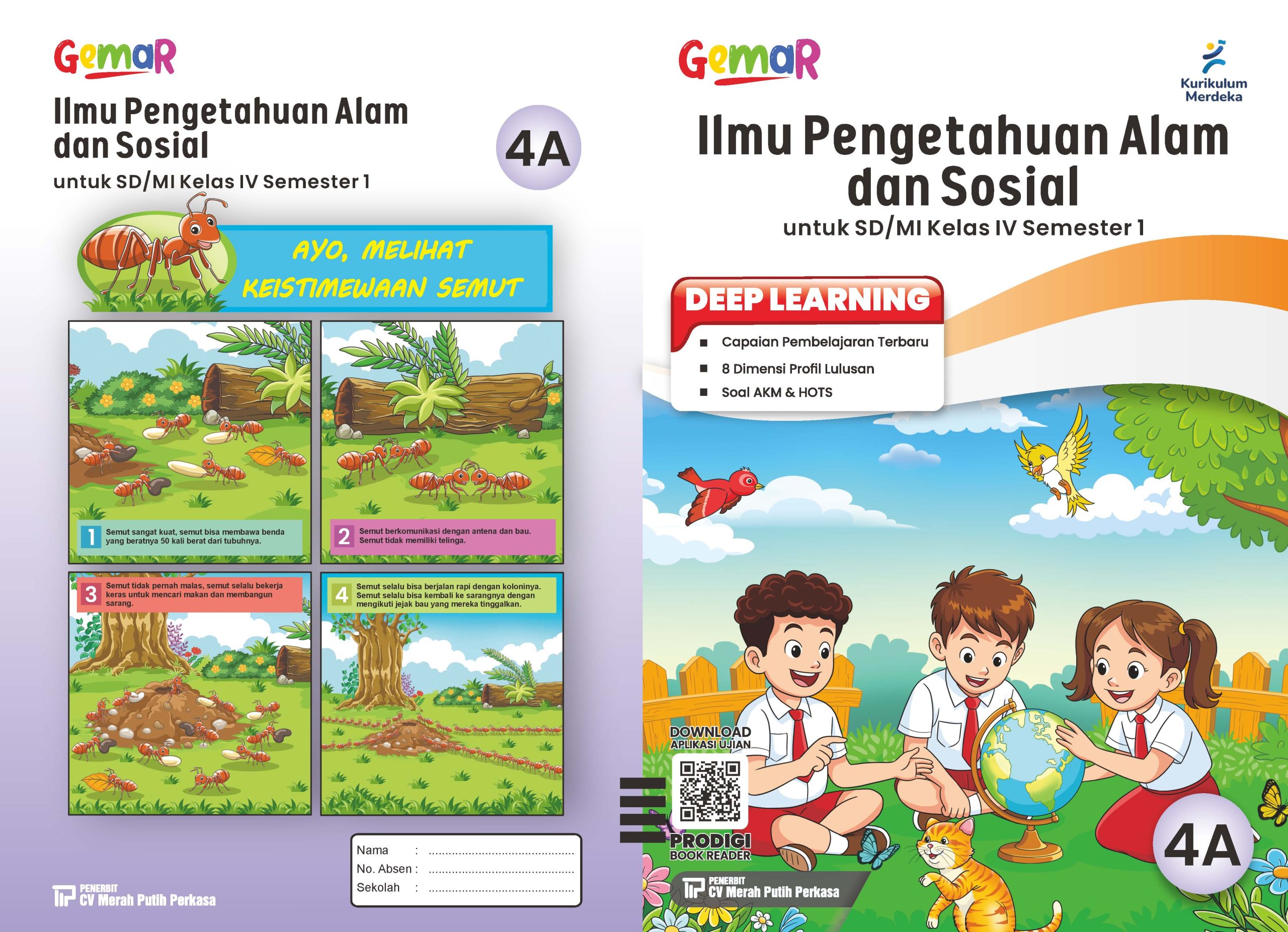 Ilmu Pengetahuan Alam dan Sosial untuk SD/MI kelas IV Semester 1