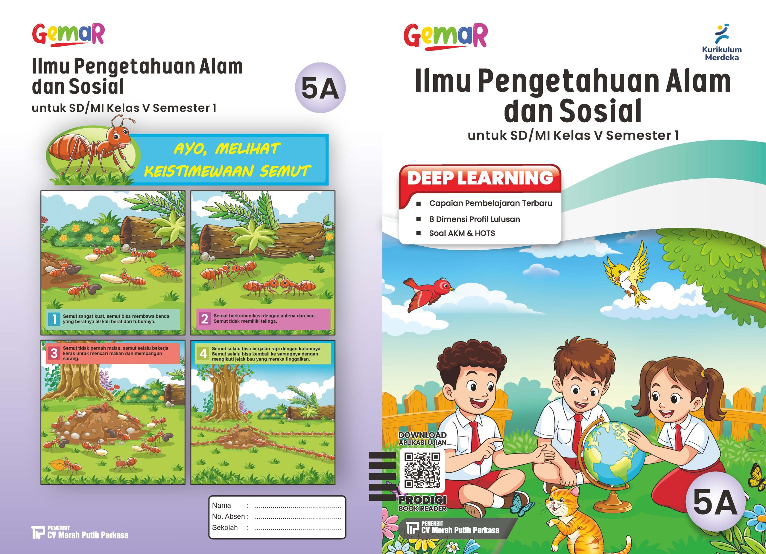 Ilmu Pengetahuan Alam dan Sosial untuk SD/MI kelas V Semester 1