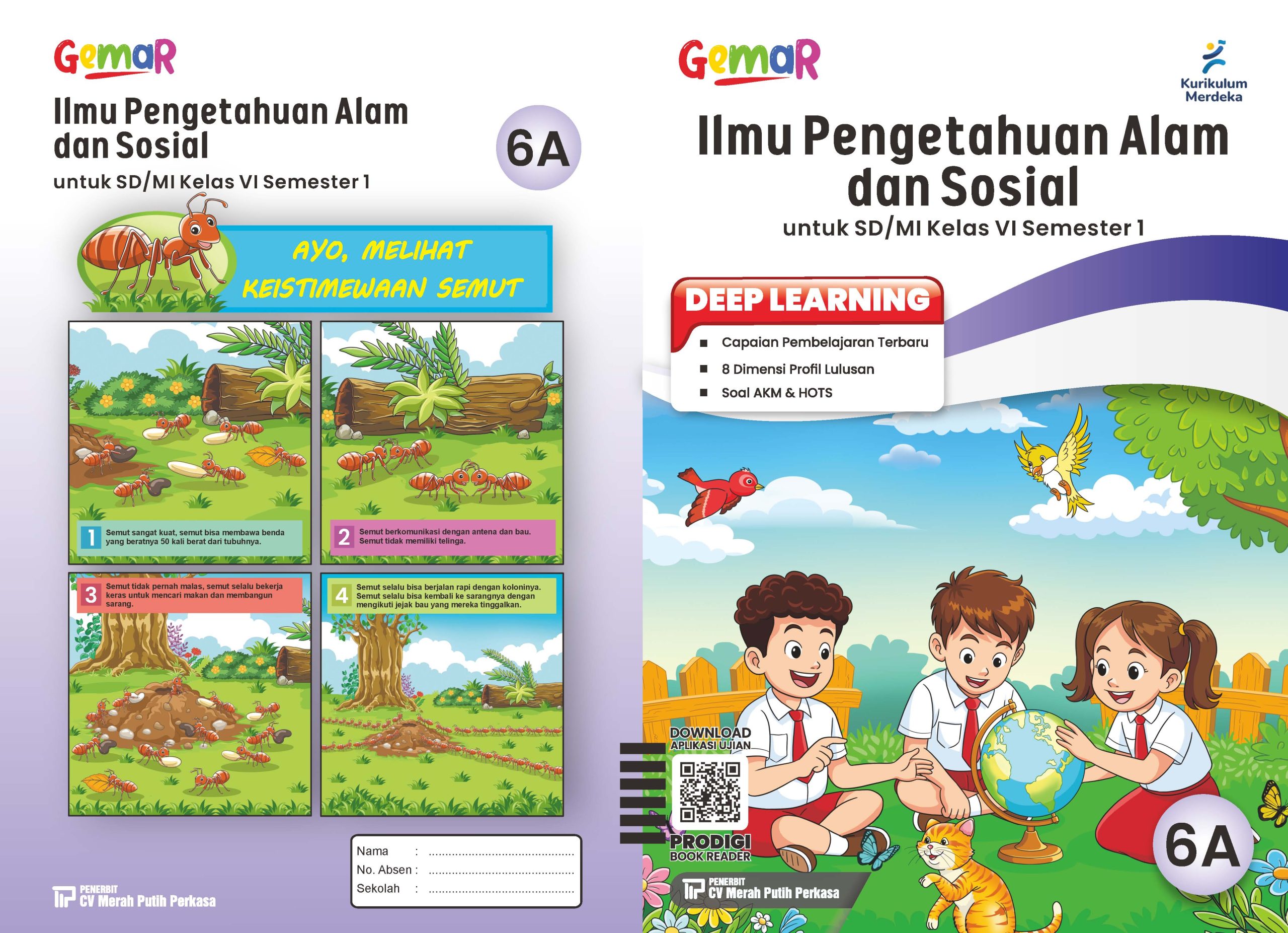 Ilmu Pengetahuan Alam dan Sosial untuk SD/MI kelas VI Semester 1