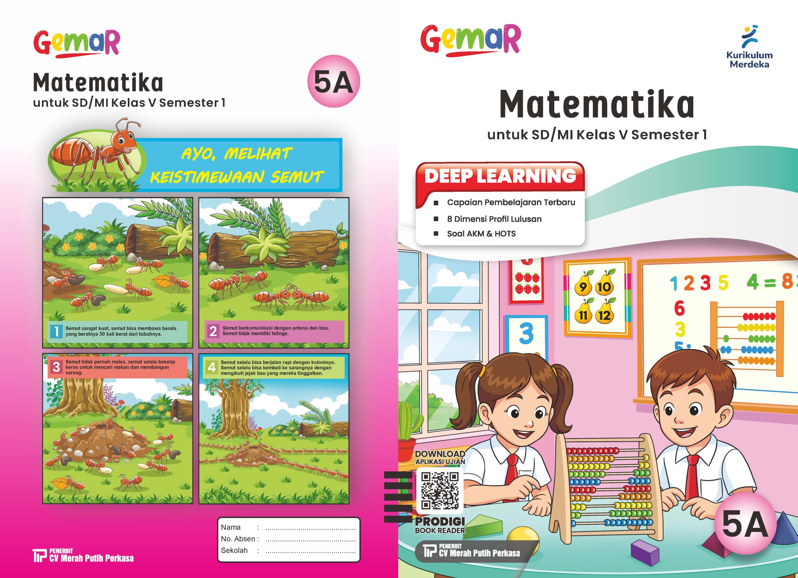 Matematika untuk SD/MI kelas V Semester 1