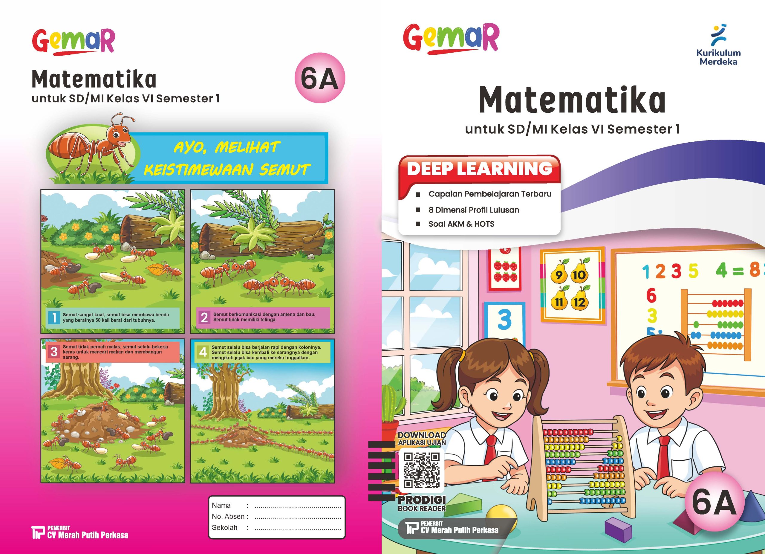 Matematika untuk SD/MI kelas VI Semester 1