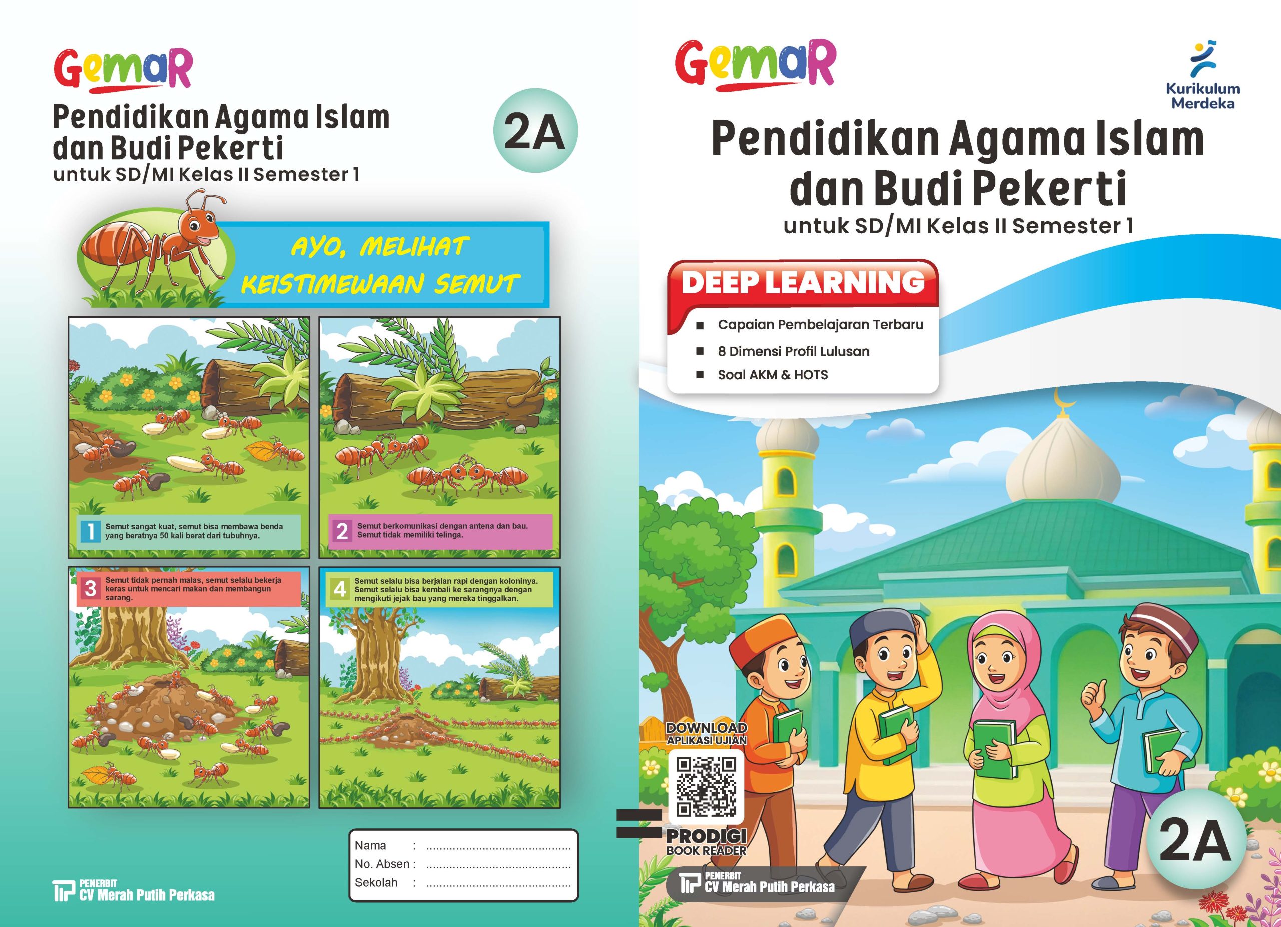 Pendidikan Agama Islam dan Budi Pekerti untuk SD/MI Kelas II Semester 1