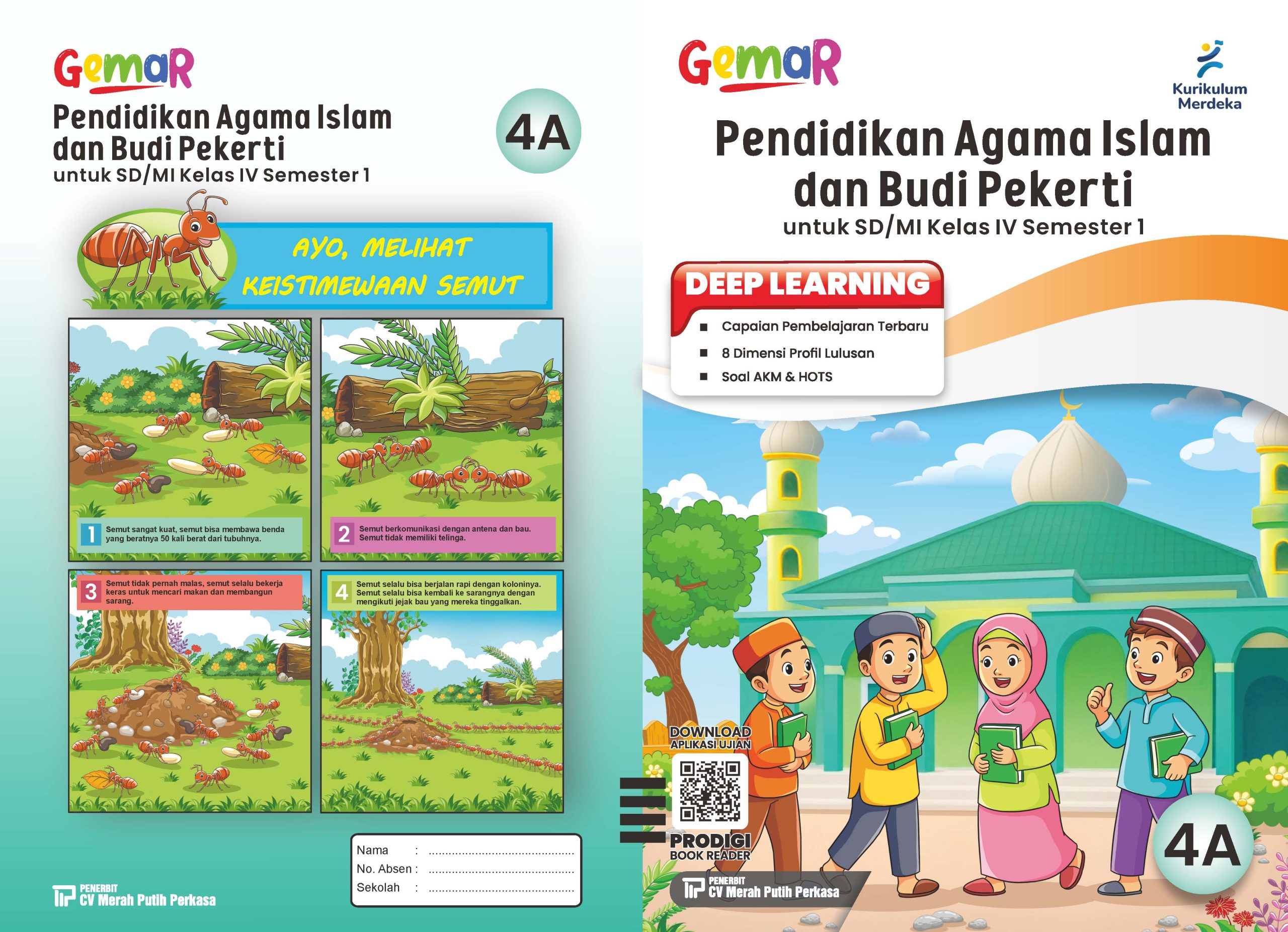 Pendidikan Agama Islam dan Budi Pekerti untuk SD/MI Kelas IV Semester 1