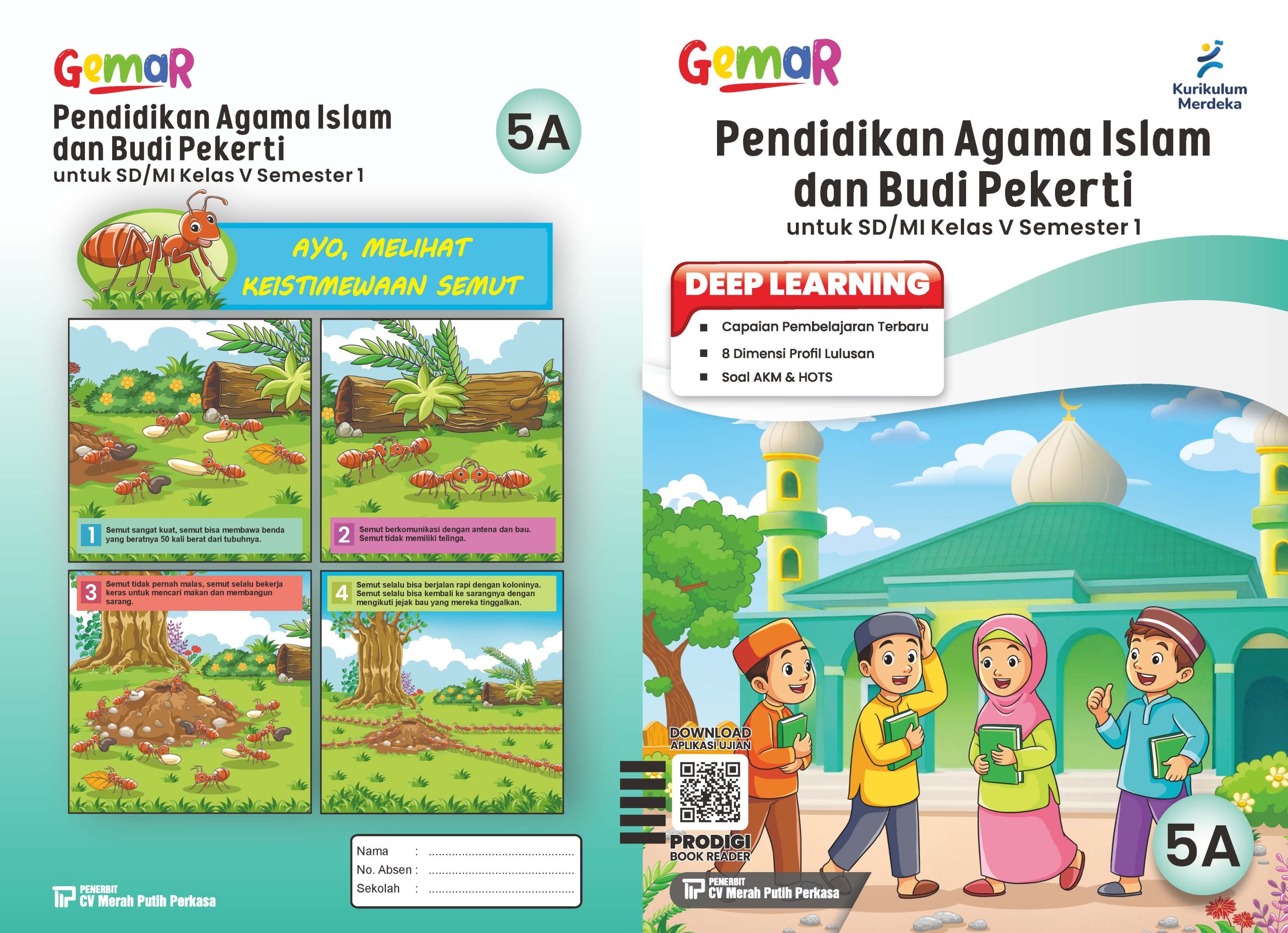 Pendidikan Agama Islam dan Budi Pekerti untuk SD/MI kelas V Semester 1