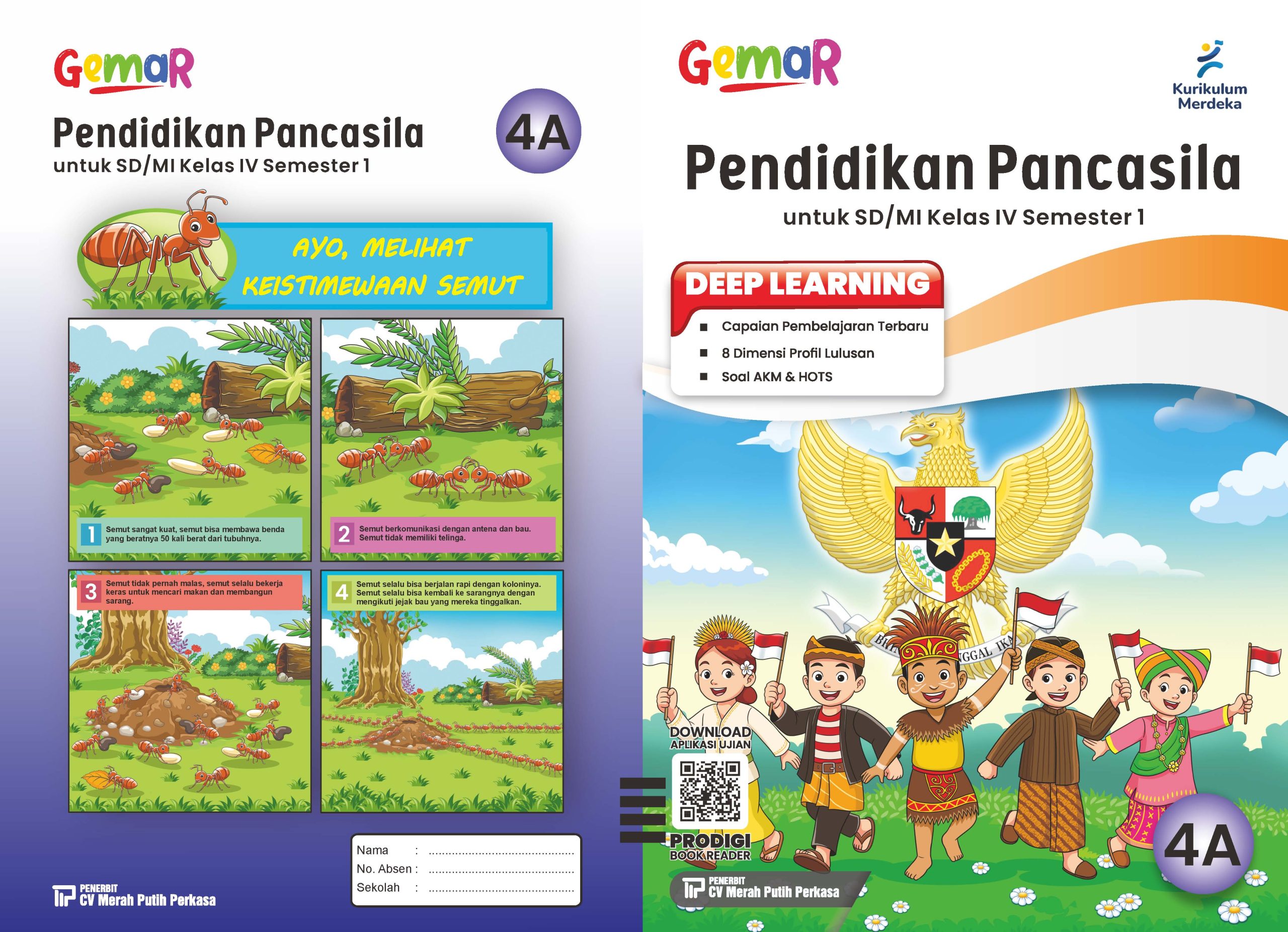 Pendidikan Pancasila untuk SD/MI Kelas IV Semester 1