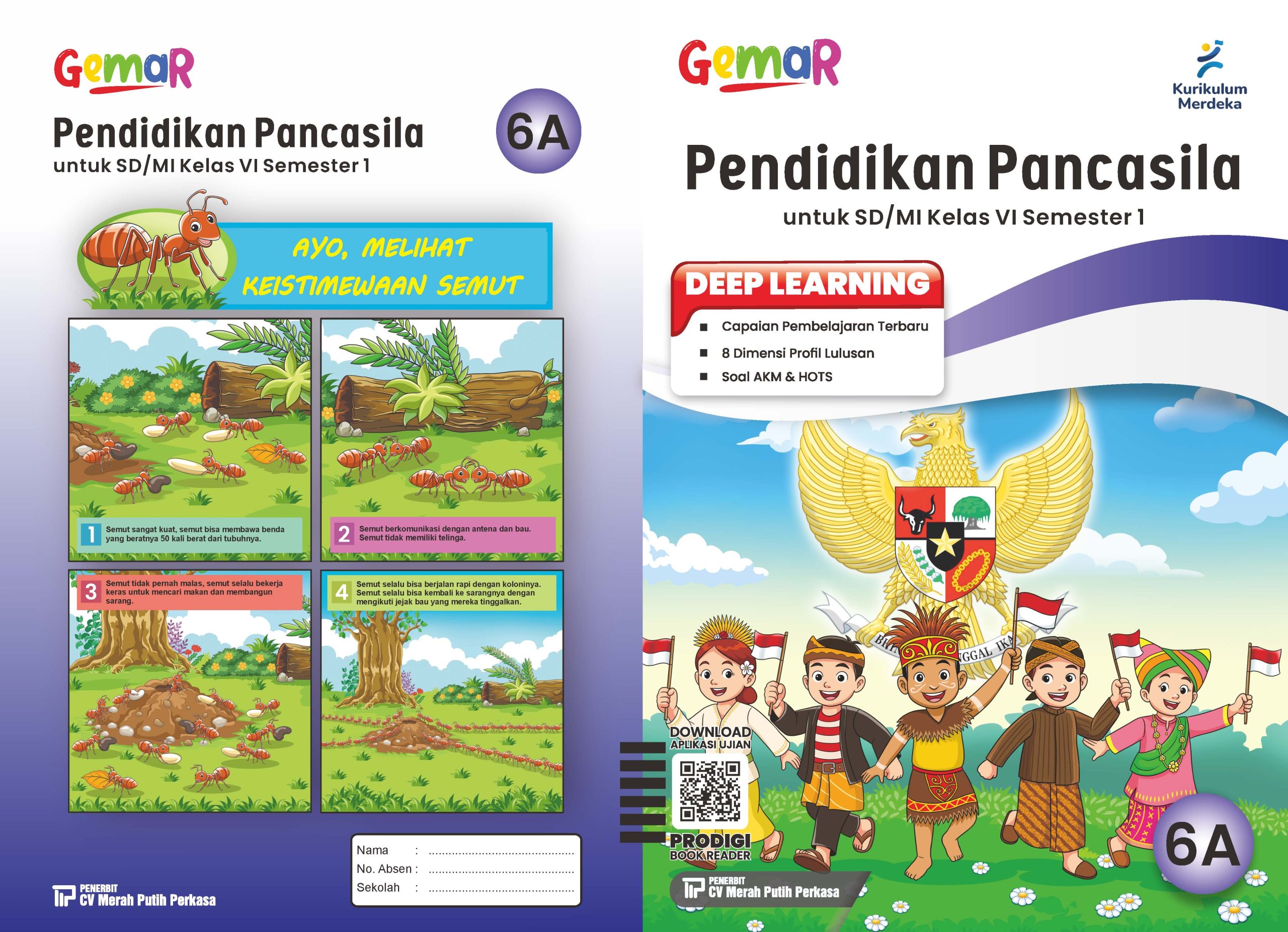 Pendidikan Pancasila untuk SD/MI kelas VI Semester 1
