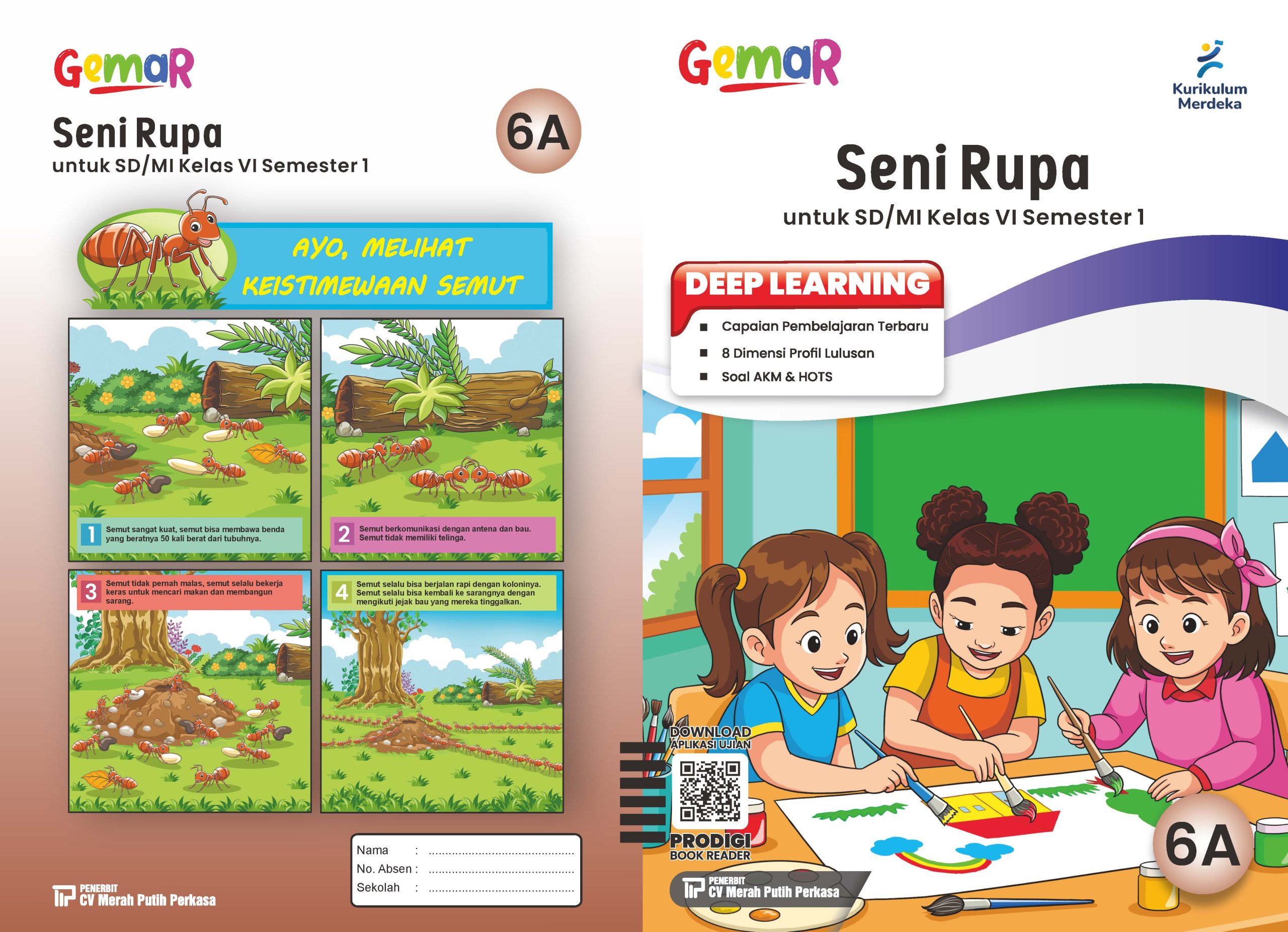 Seni Rupa untuk SD/MI kelas VI Semester 1